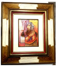 Yoel Benharrouche - The Wise Man of Time - Oil on Canvas