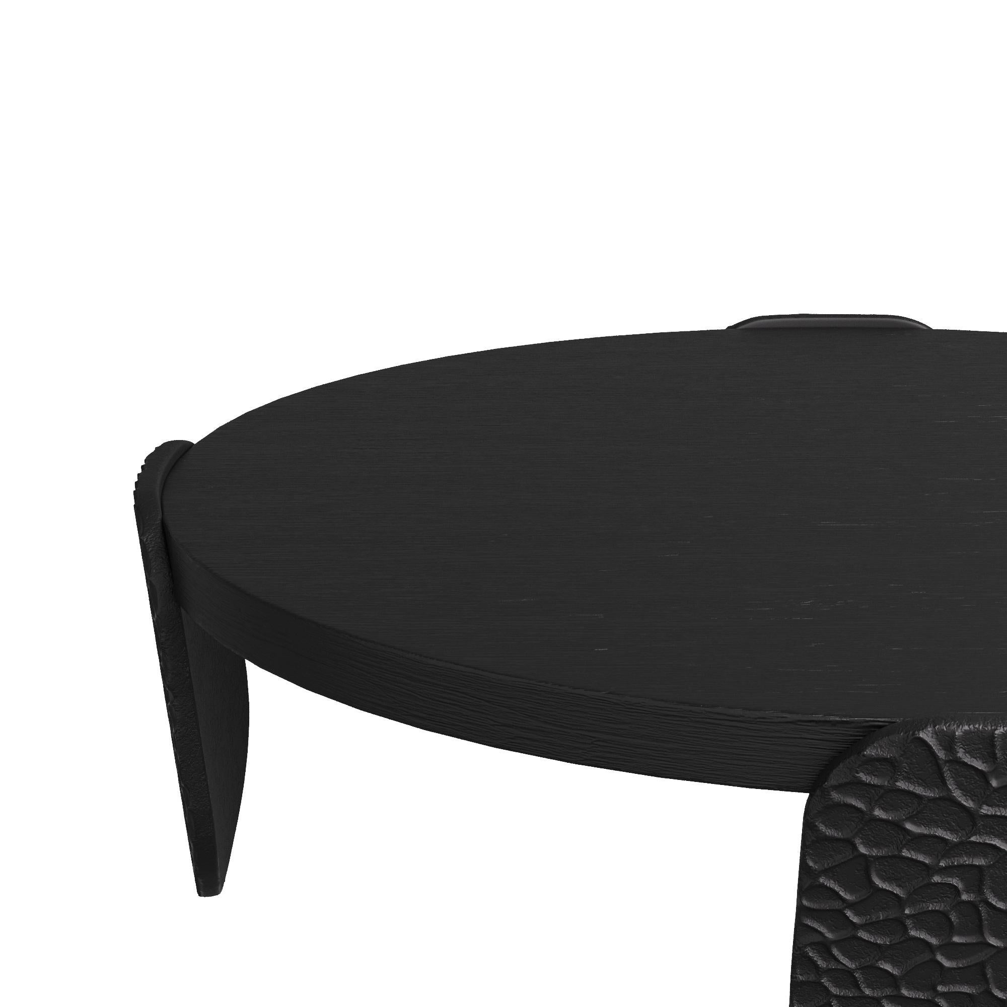 Yogi Couchtisch FCS05 - Ebenholz (Indonesisch) im Angebot