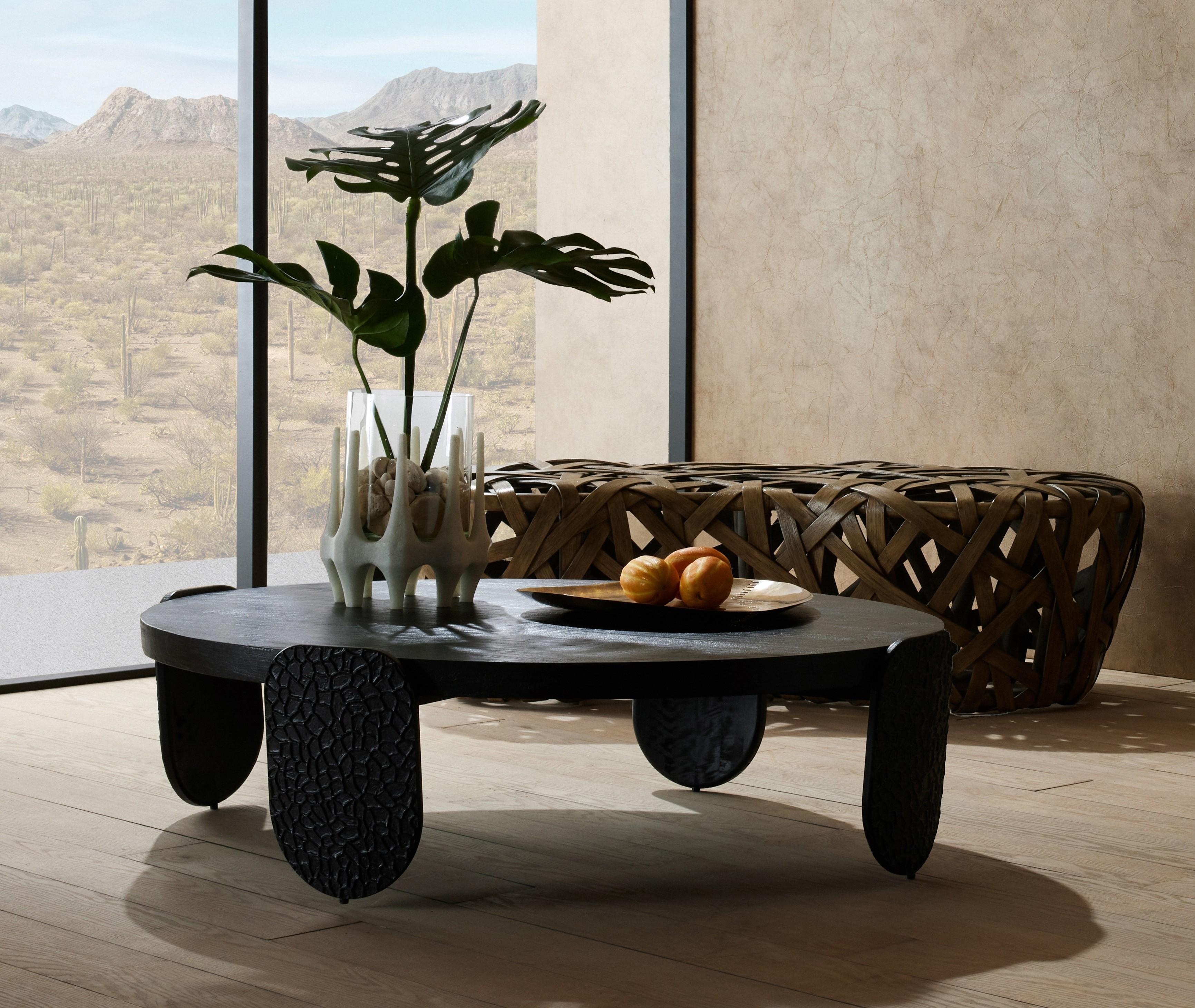 Yogi Couchtisch FCS05 - Ebenholz im Angebot 2