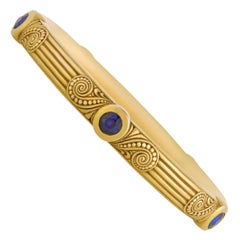 Yogo Sapphire Bracelet by Riker Brothers