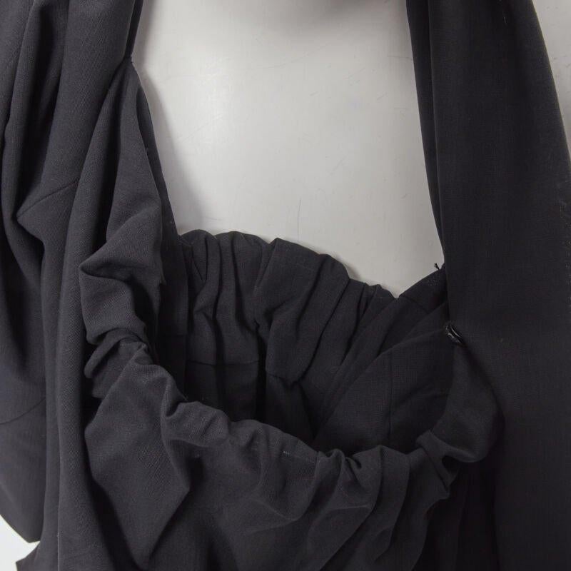 YOHJI YAMAMOTO 2012 Runway metal ring halter top transformable bag Very Rare For Sale 5