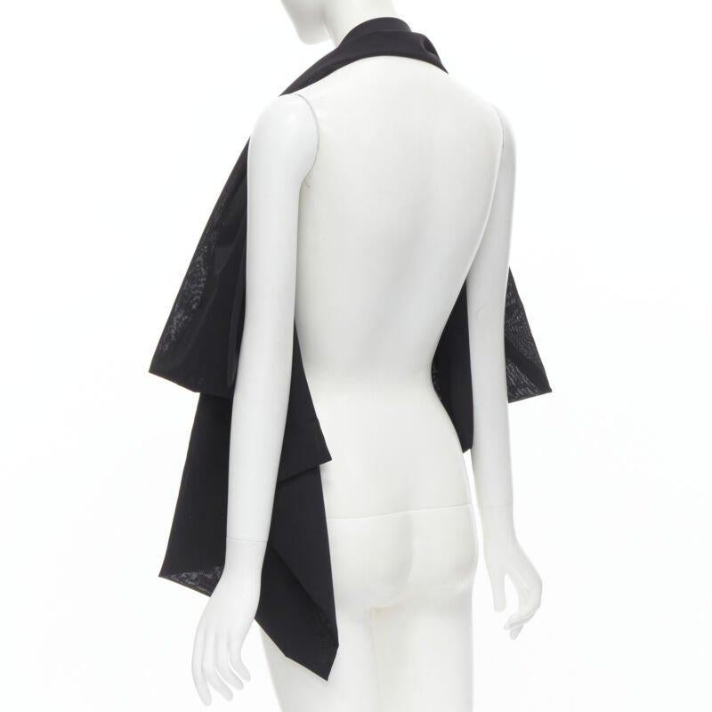 YOHJI YAMAMOTO 2012 Runway metal ring halter top transformable bag Very Rare For Sale 1