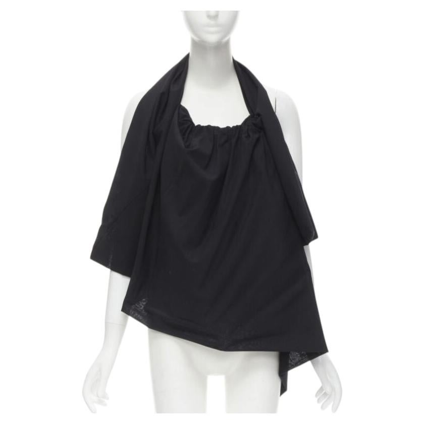 Yohji Yamamoto 2012 Borsa trasformabile con anello in metallo per la passerella Molto rara