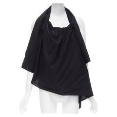 YOHJI YAMAMOTO 2012 Runway metal ring halter top transformable bag Very Rare