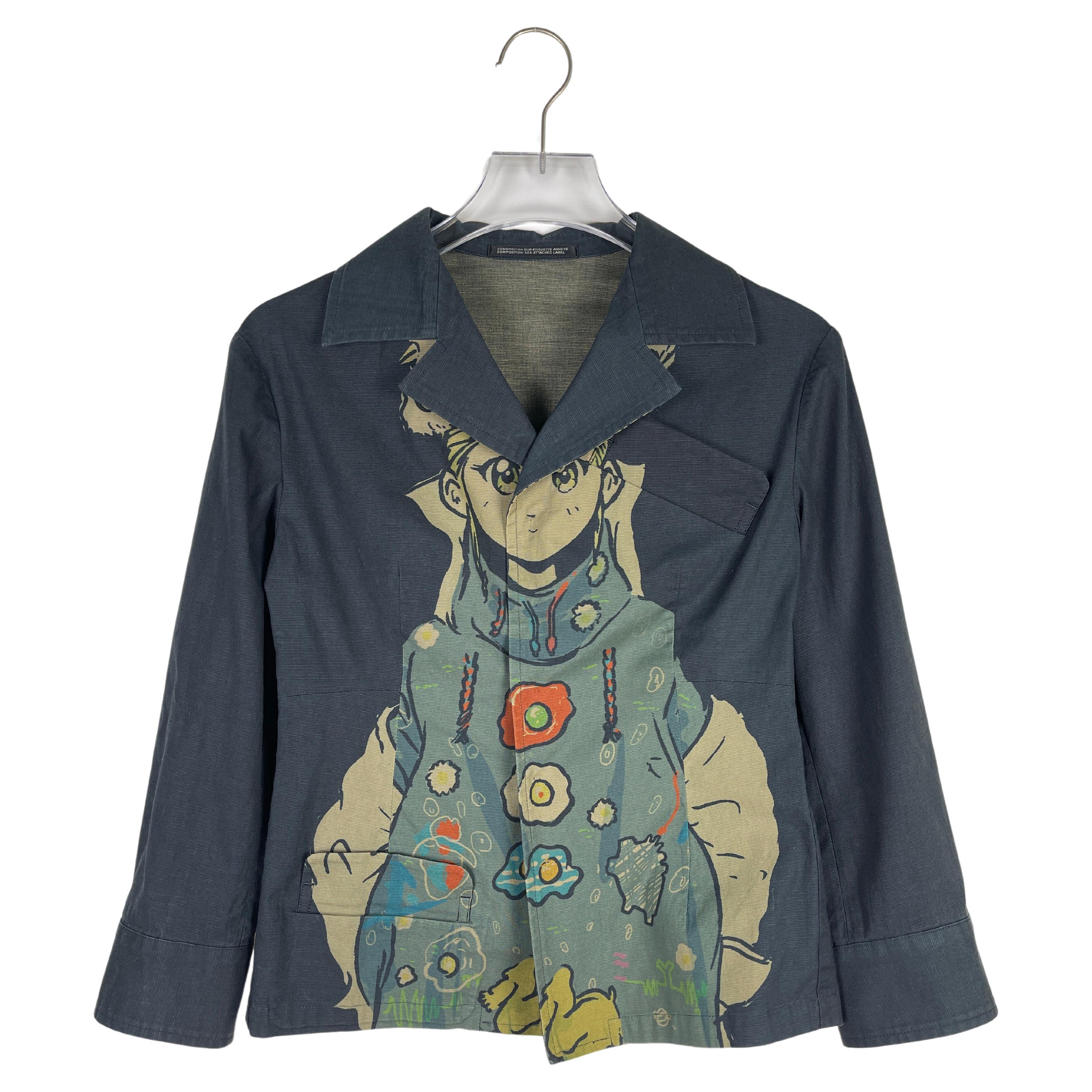 Yohji Yamamoto A/W2018 Anime Print Jacket For Sale
