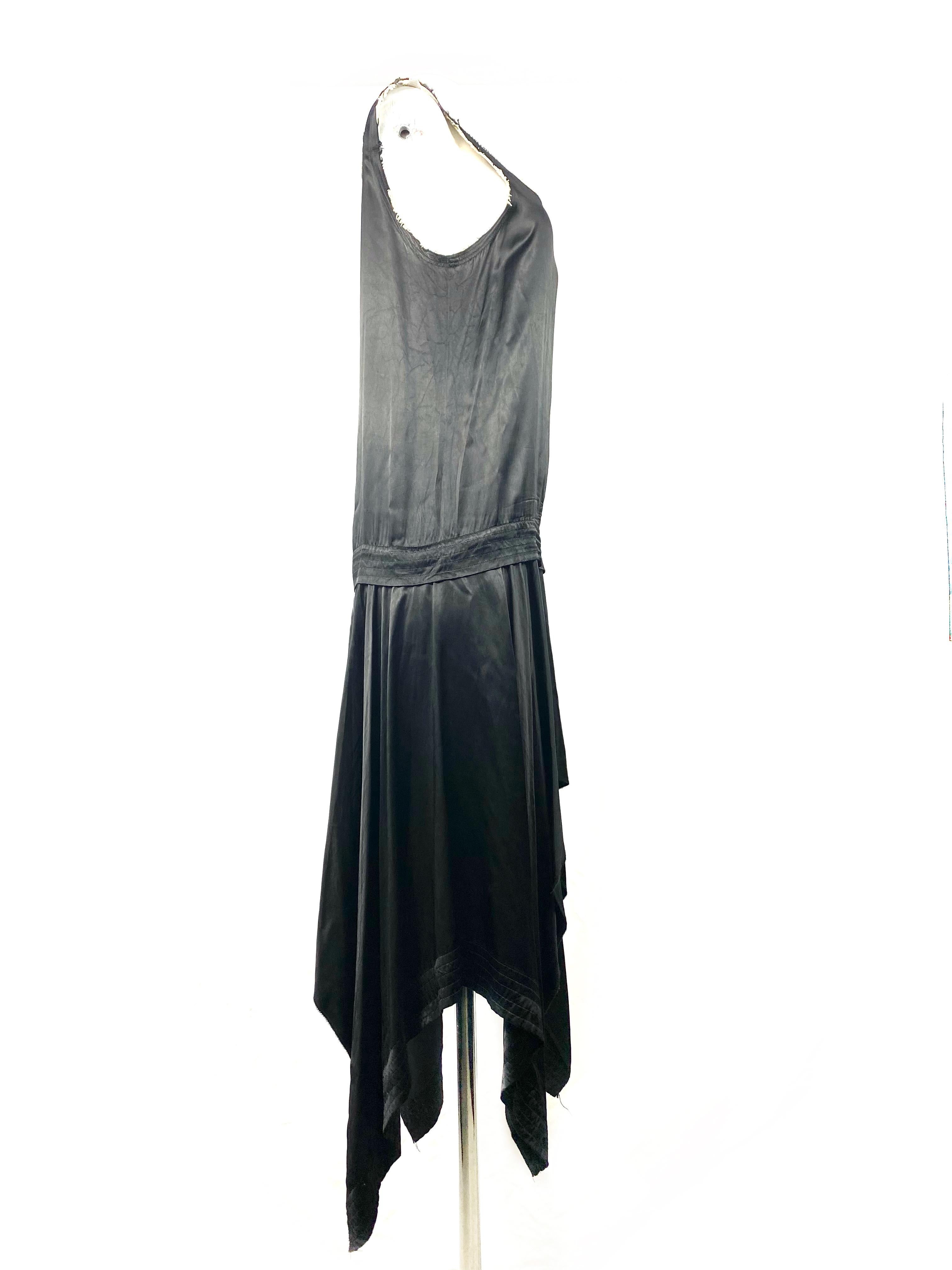 Maxivestido Yohji Yamamoto Negro y Beige, Talla 3 en venta 5
