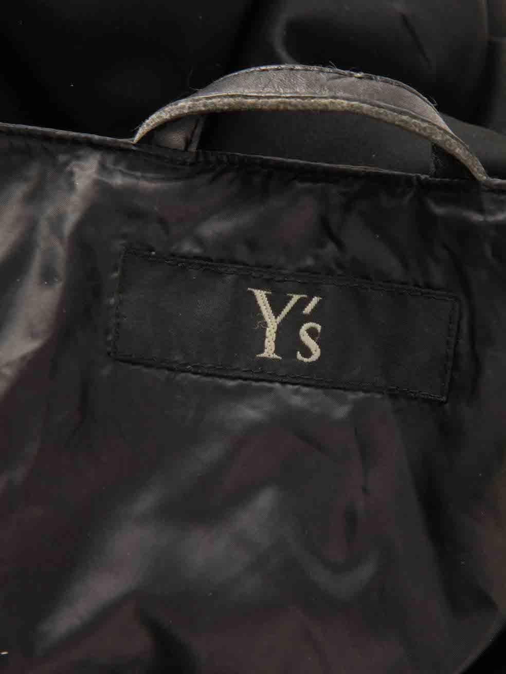 Women's Yohji Yamamoto Black Bolero Jacket Size XS For Sale