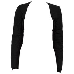Yohji Yamamoto Black Bolero Jacket Size XS