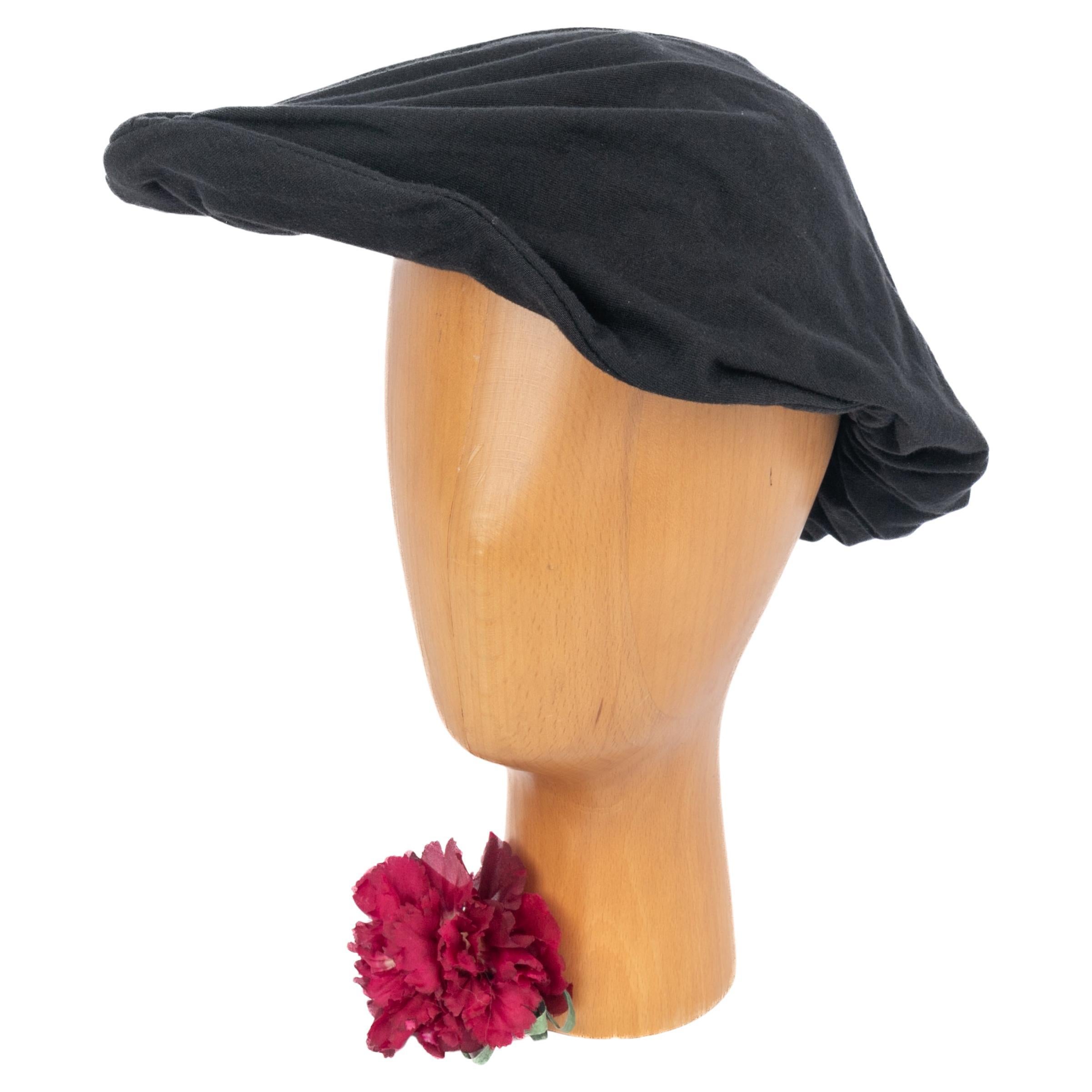 Yohji Yamamoto black hat