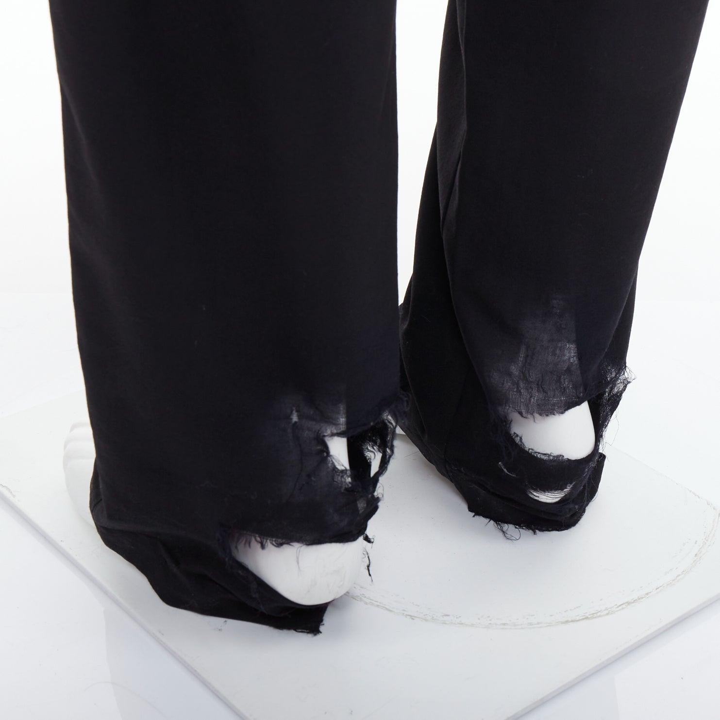 YOHJI YAMAMOTO pantalones anchos con dobladillo envejecido y cordón invisible negro JP4 XL
Referencia: PRWU/A00108
Marca: Yohji Yamamoto
Material: Sensación de poliéster
Color: Negro
Patrón: Sólido
Cierre: Cordón
Detalles adicionales: Bolsillos