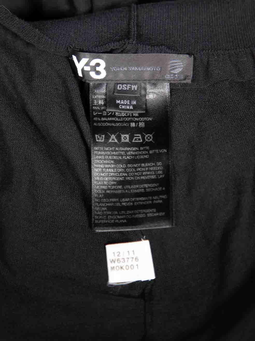 Women's Yohji Yamamoto Black Ruched Accent Scarf For Sale