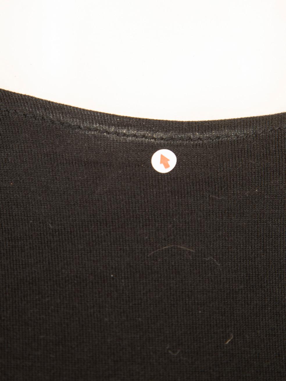 Yohji Yamamoto Black Short Sleeve T-Shirt Size L im Zustand „Gut“ im Angebot in London, GB