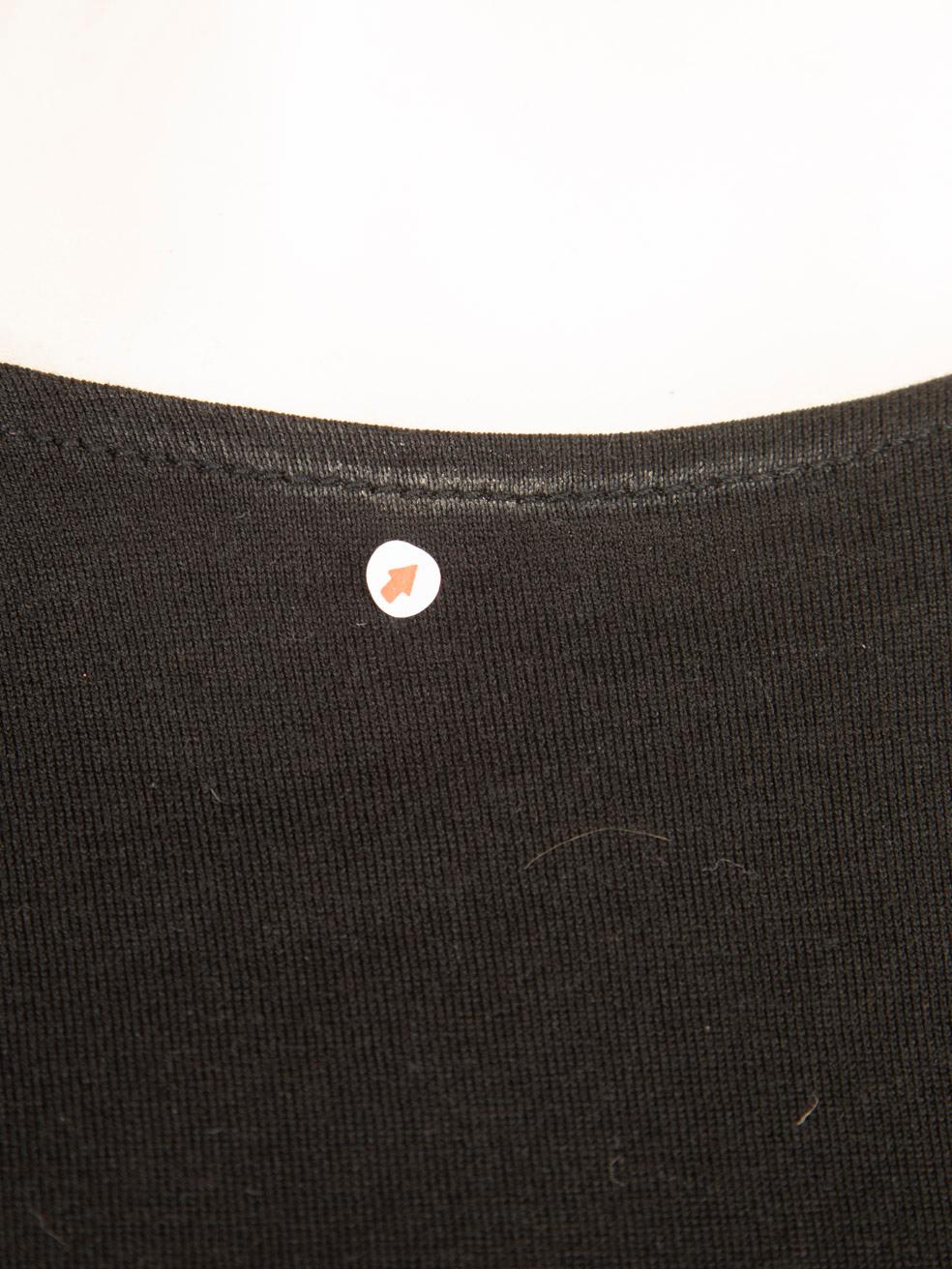 Yohji Yamamoto Black Short Sleeve T-Shirt Size L im Angebot 1