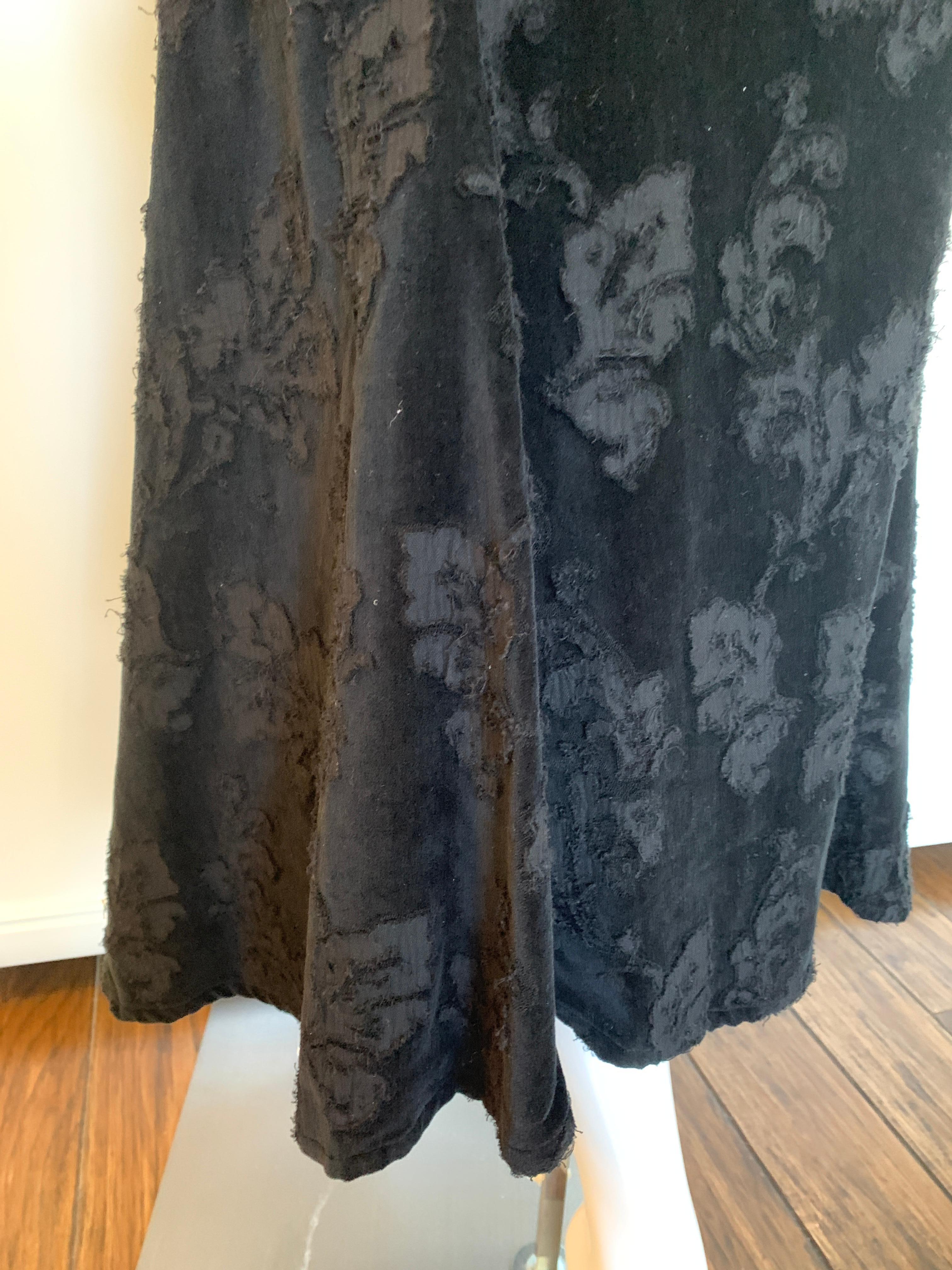 Yohji Yamamoto Robe noire  Jupe de tailleur 1  Neuf - En vente à Thousand Oaks, CA