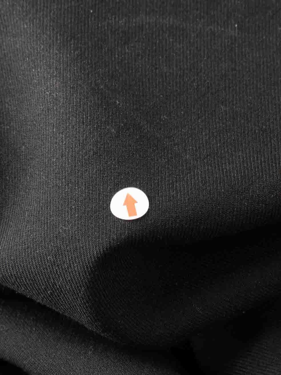 Combinaison boutonnée en laine noire Yohji Yamamoto, taille XS Pour femmes en vente