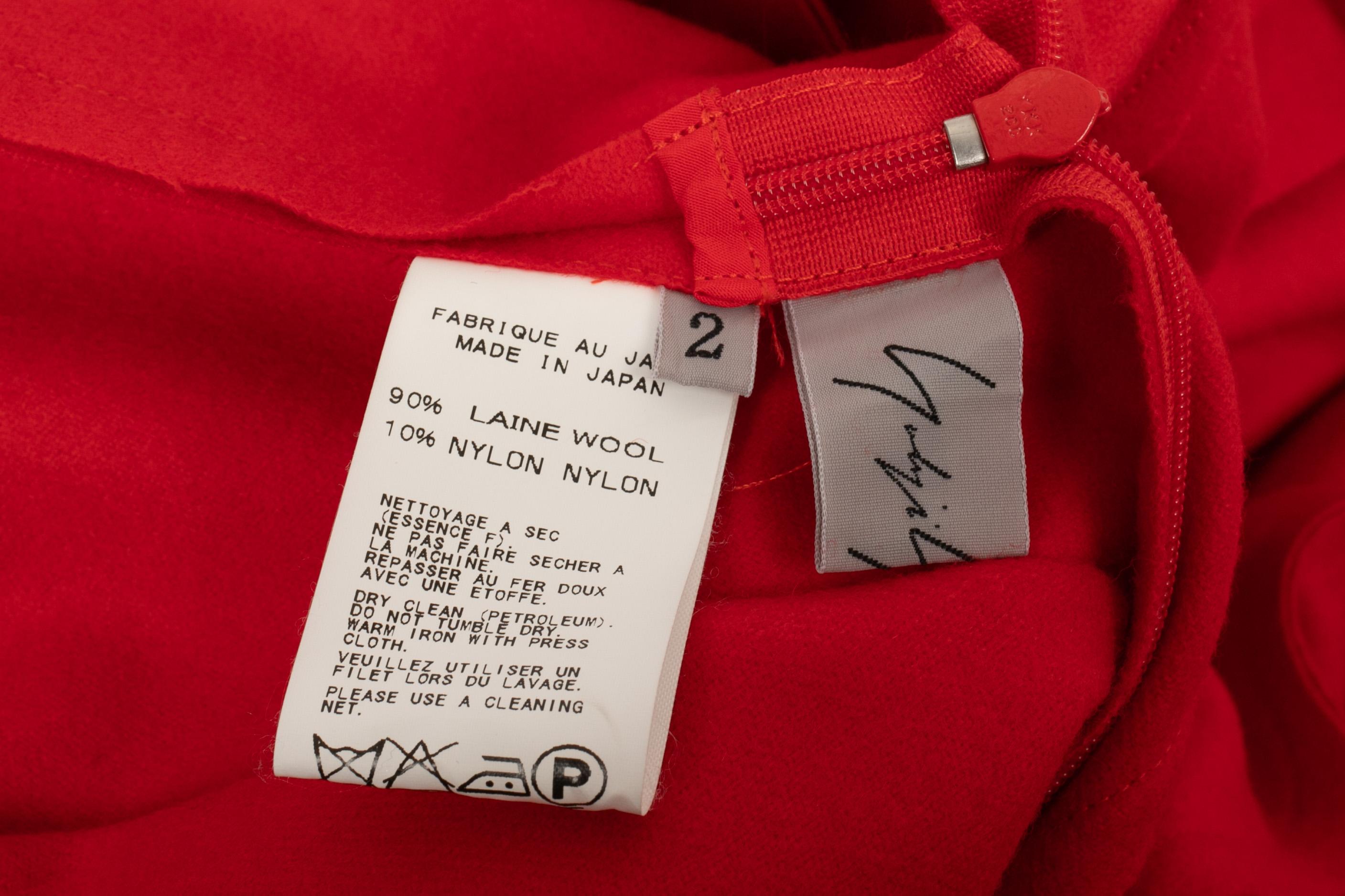 Vestido Yohji Yamamoto Invierno 2012 en venta 4