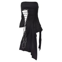 Yohji Yamamoto FW 2020 Runway Distressed Corset