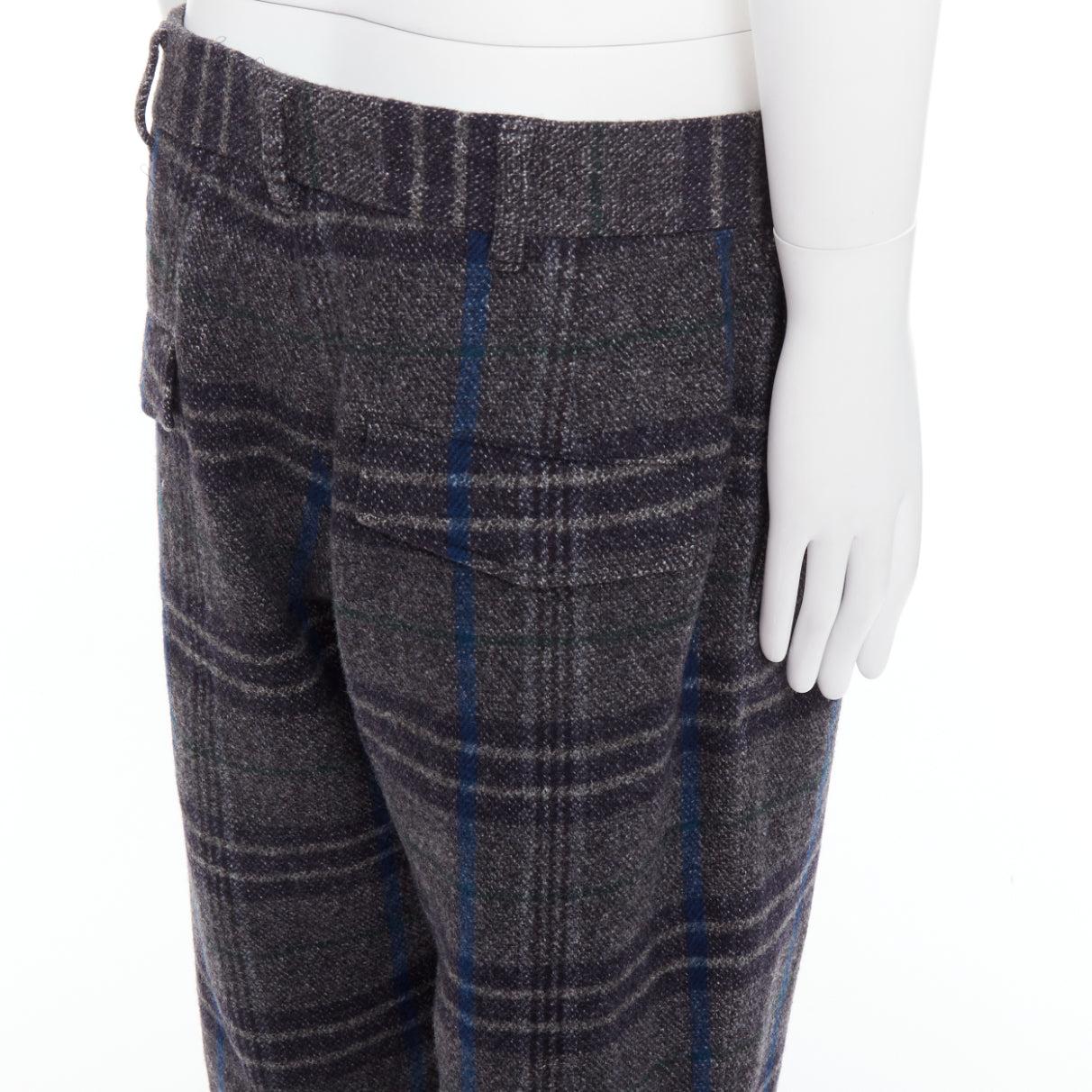 YOHJI YAMAMOTO gris azul 100% lana a cuadros pantalón ancho cónico JP3 L
Referencia: PRWU/A00094
Marca: Yohji Yamamoto
Material: Lana
Color: Gris, Azul
Patrón: A cuadros
Cierre: Bragueta con botón
Detalles adicionales: Bolsillos con solapa