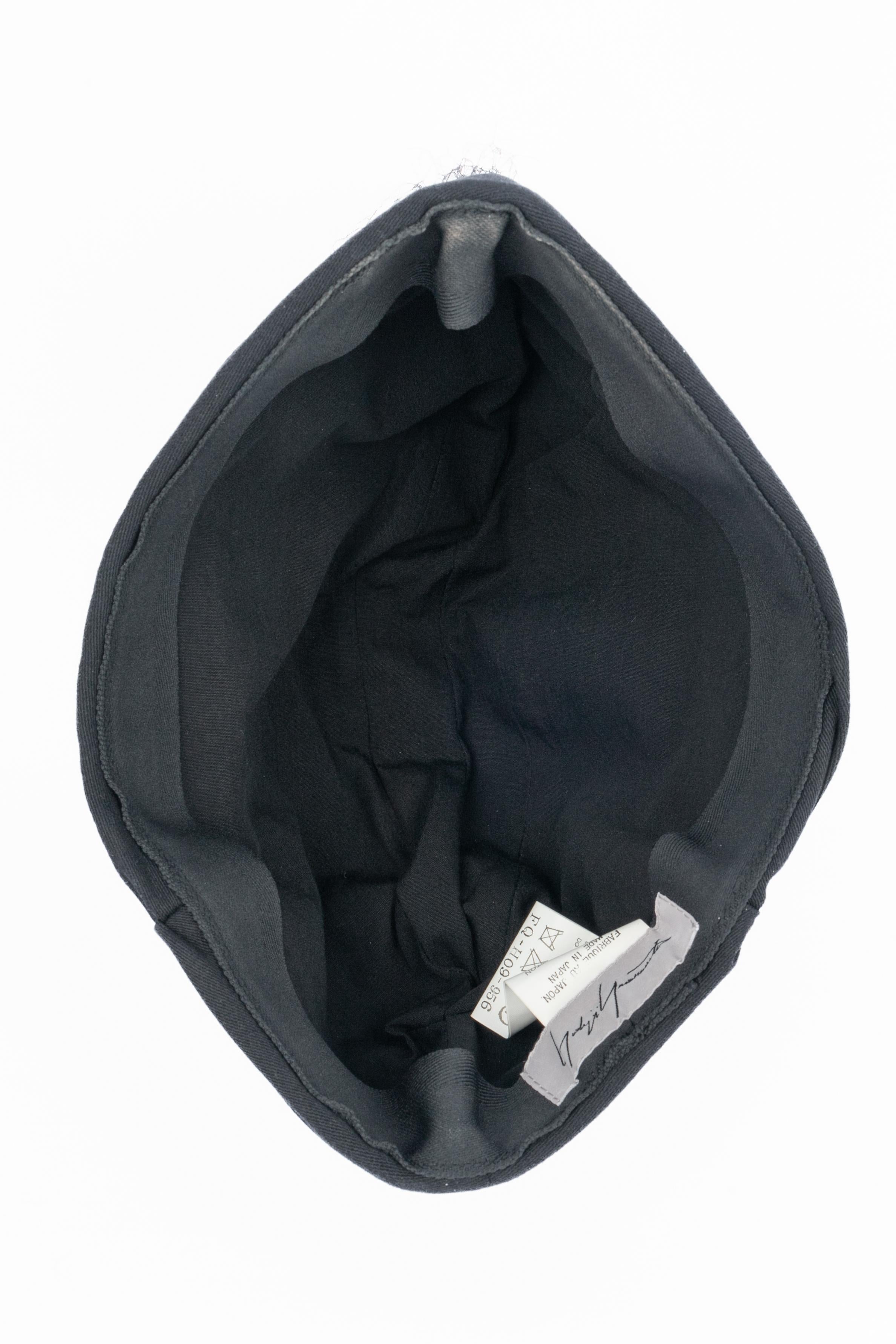 Yohji Yamamoto kepi hat en vente 4
