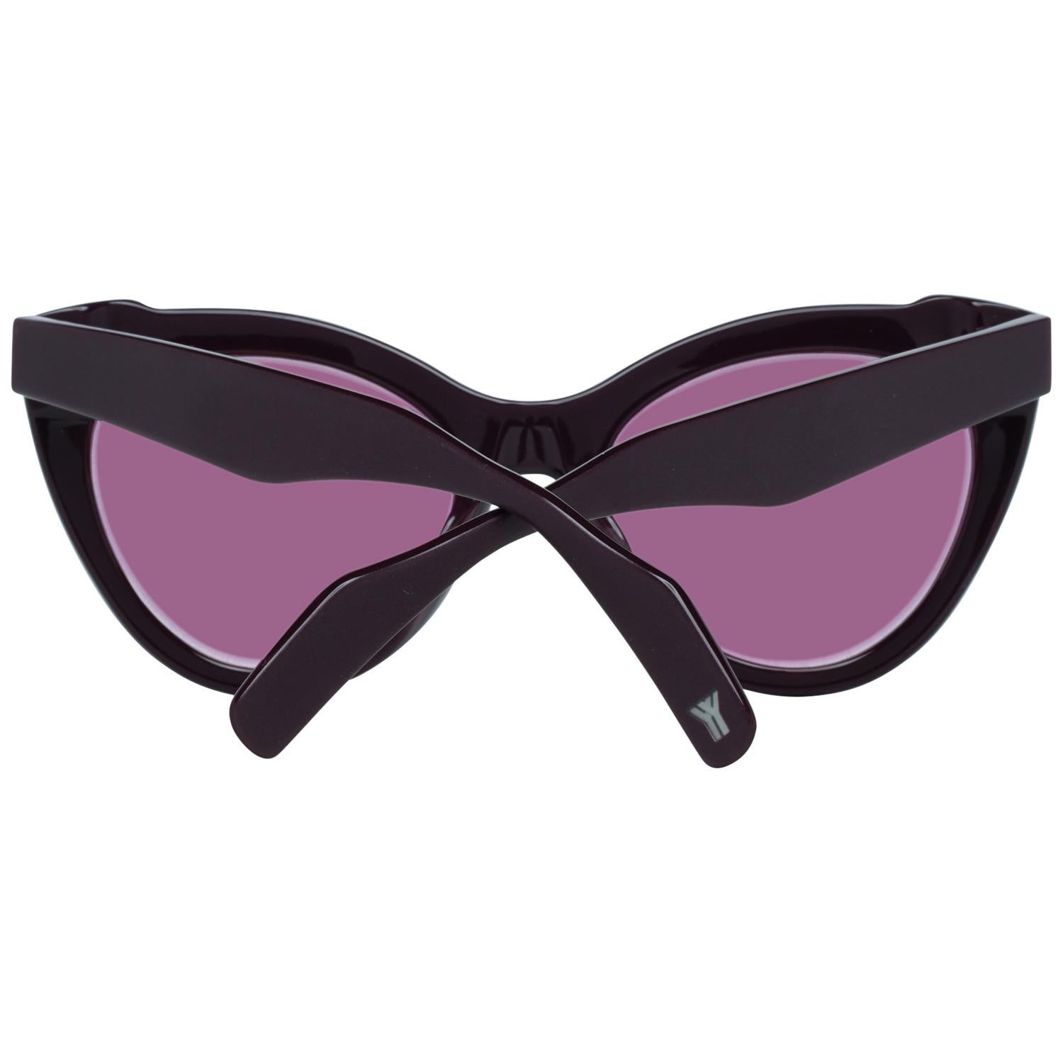 Yohji Yamamoto Mint Women Purple Sunglasses YY7021 52771 52-20-145 mm In Excellent Condition In Rome, Rome