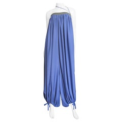 Yohji Yamamoto Nuova P/E 2002 Tuta Harem senza spalline