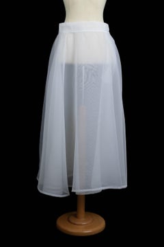 Yohji Yamamoto organza skirt