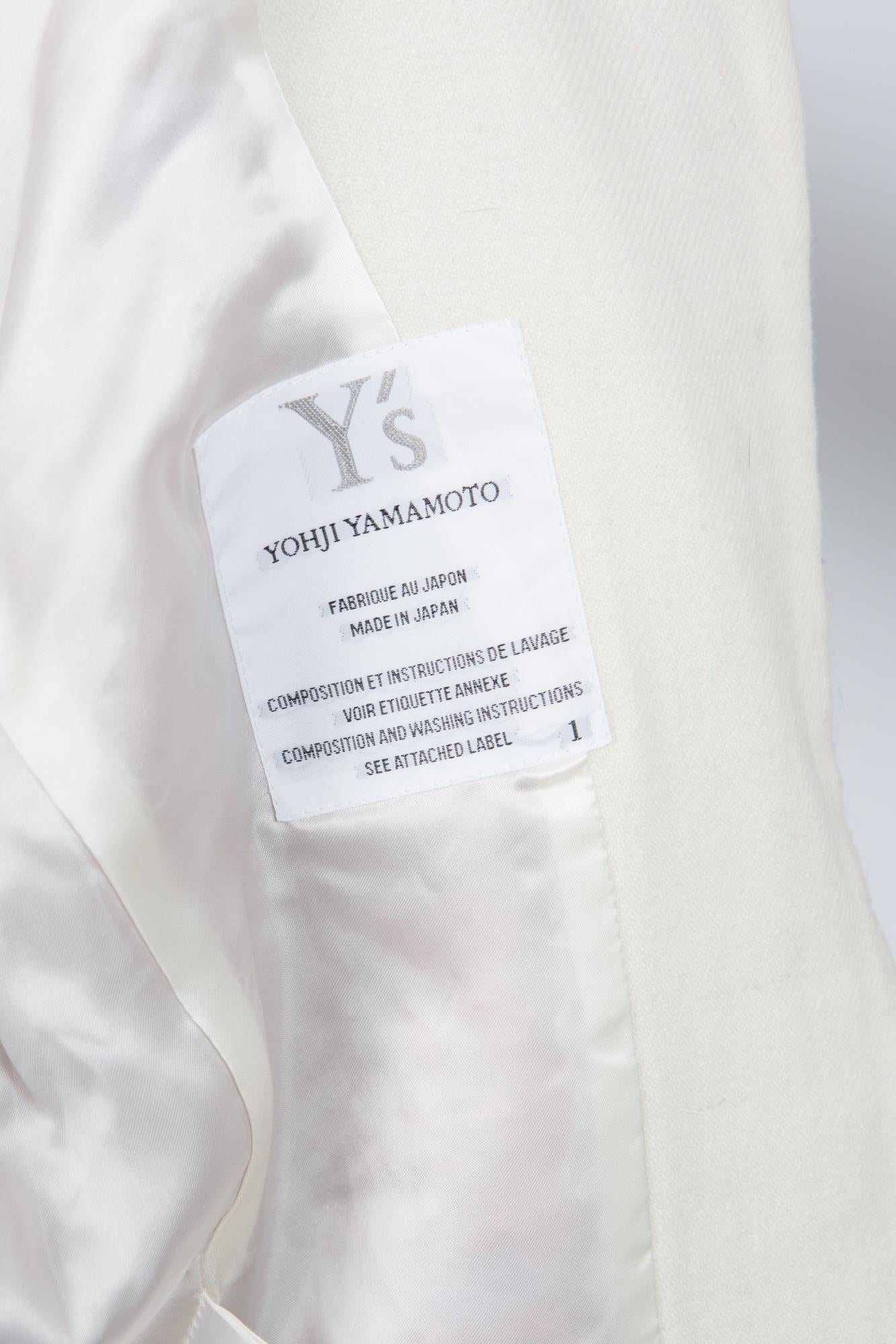 Yohji Yamamoto Pink Boucle Wool Check Jacket 1