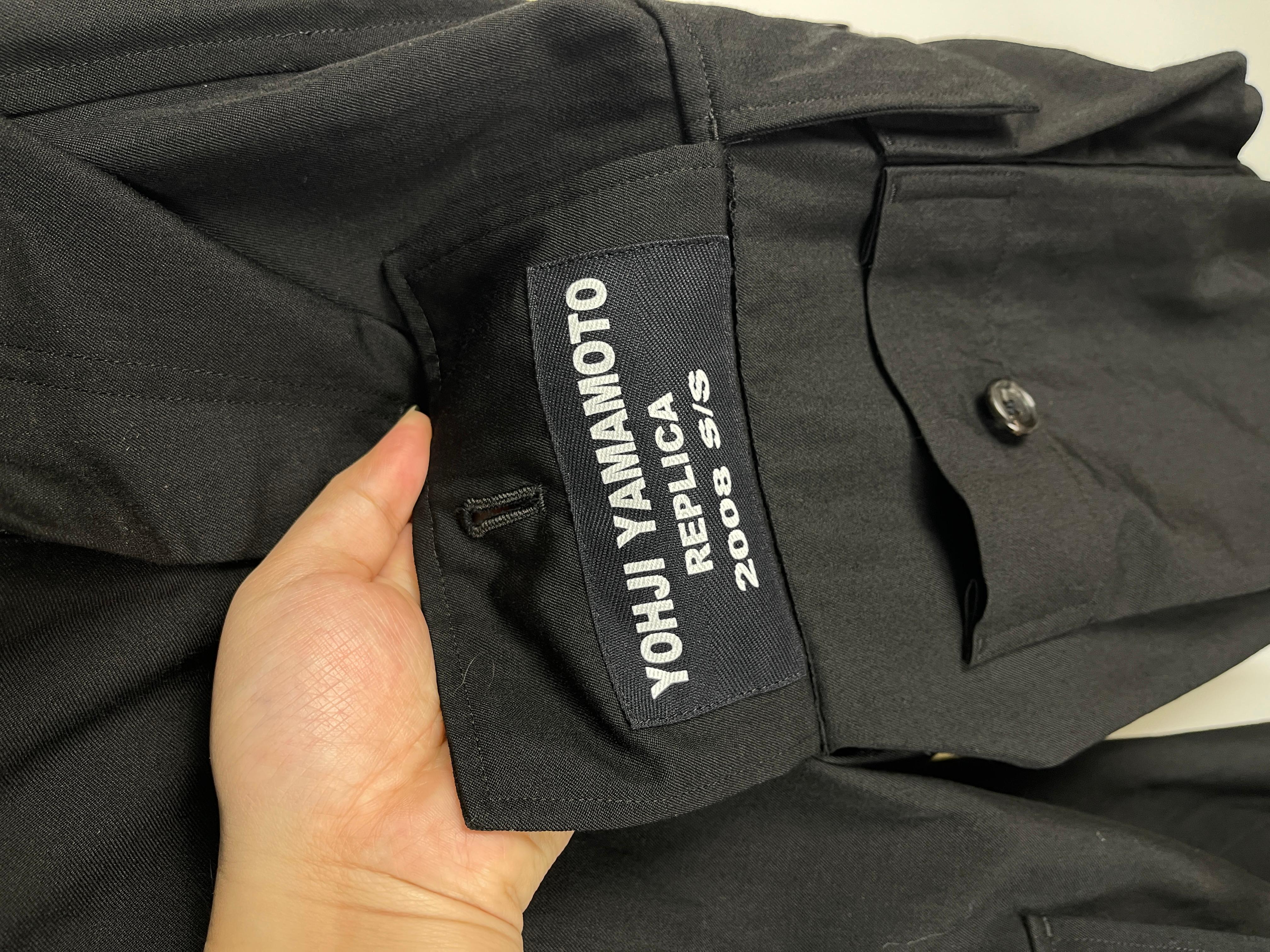 Yohji Yamamoto Pour Homme A/W2019 Heavy Cargo Pants In Excellent Condition For Sale In Tương Mai Ward, Hoang Mai District