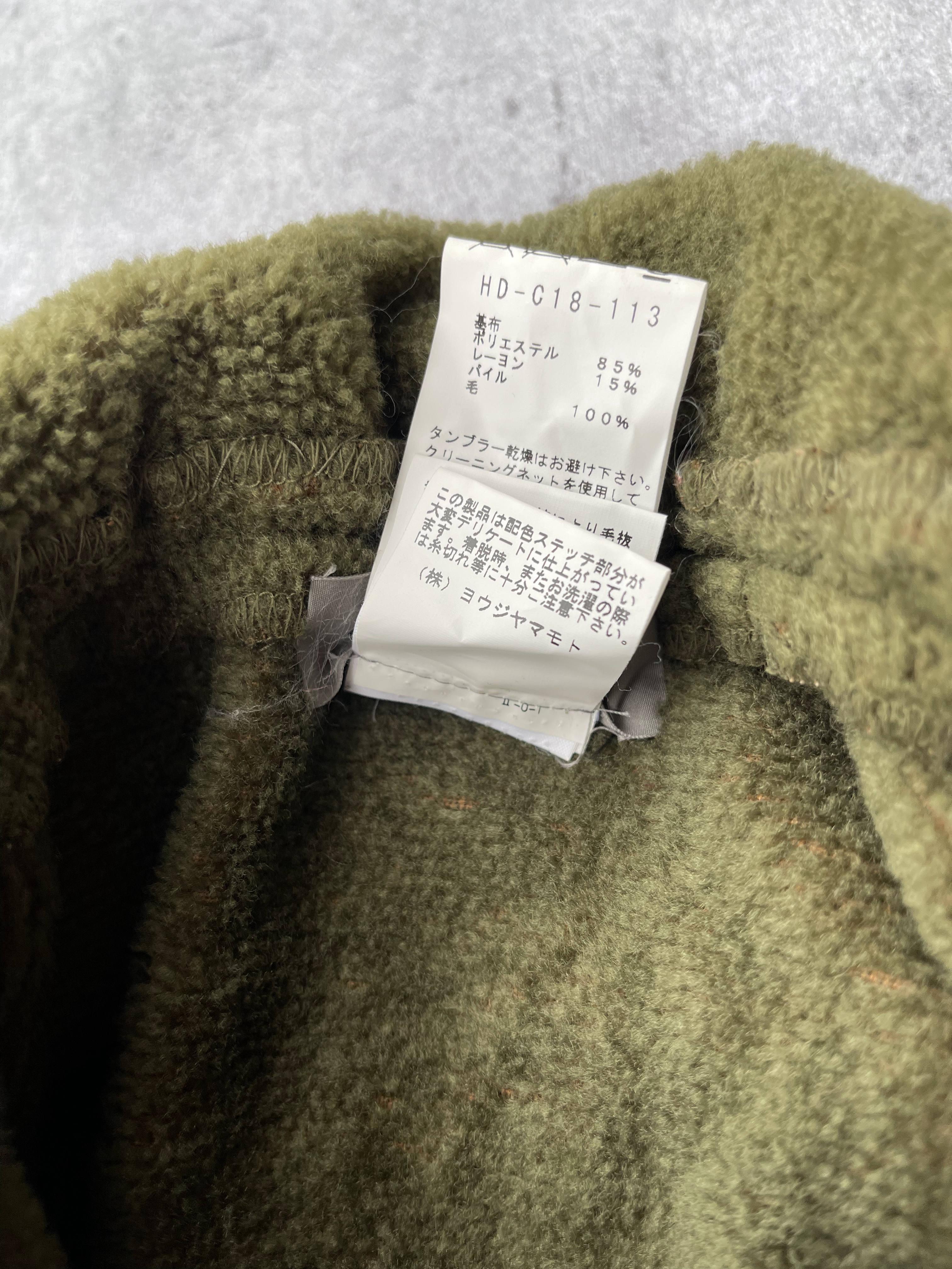 Yohji Yamamoto Pour Homme Robe à col châle en tissu, automne-hiver 2012 en vente 5