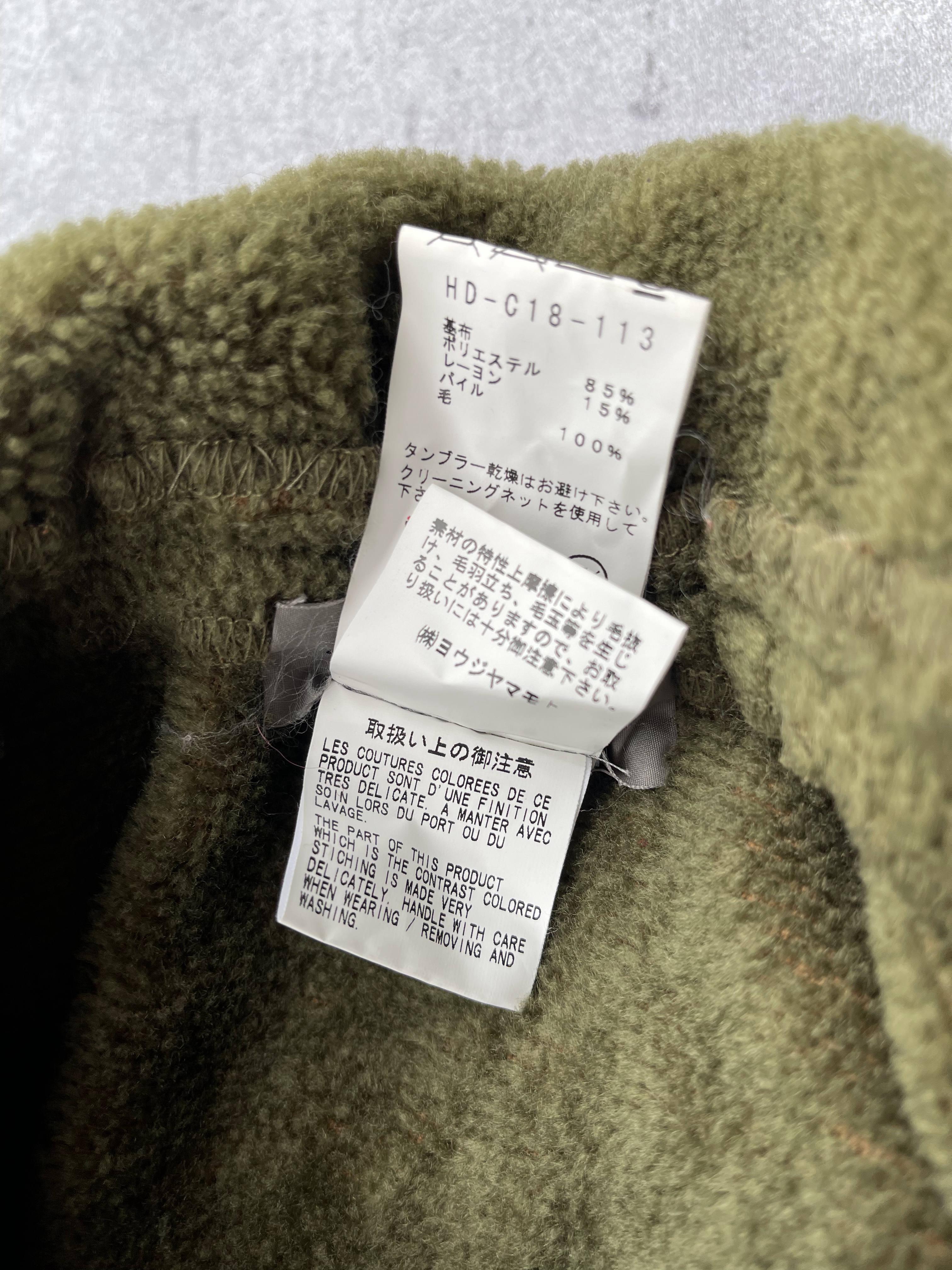 Yohji Yamamoto Pour Homme Robe à col châle en tissu, automne-hiver 2012 en vente 4