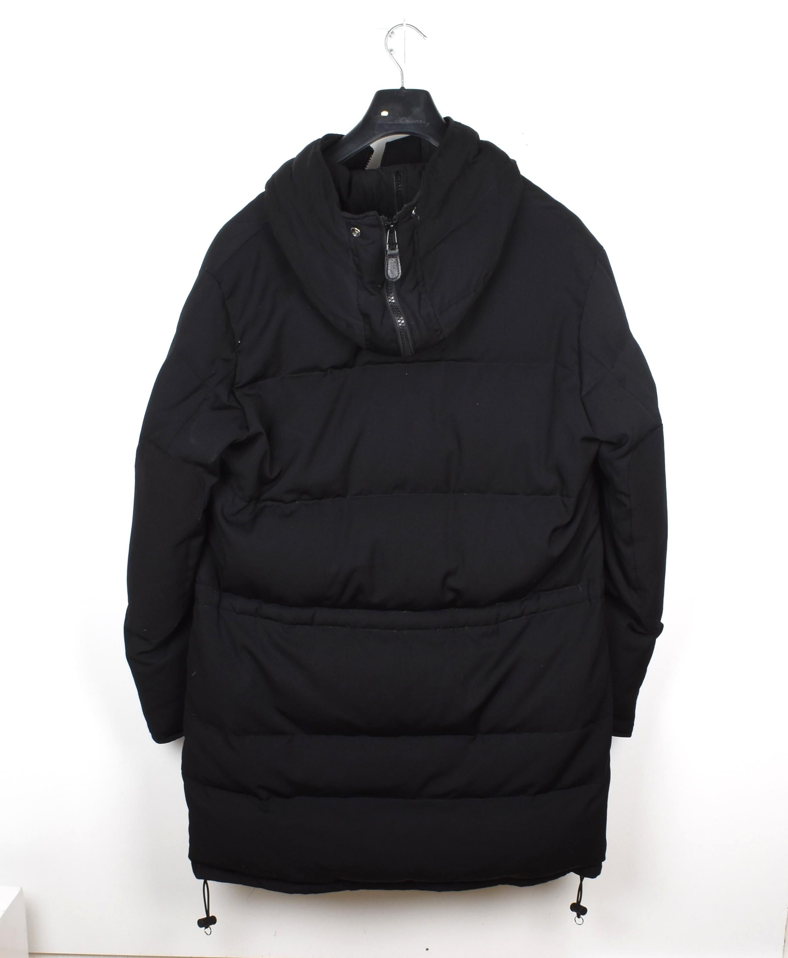 Yohji Yamamoto Pour Homme Uomo Cappotto Parka Down 3 - XL in vendita 1