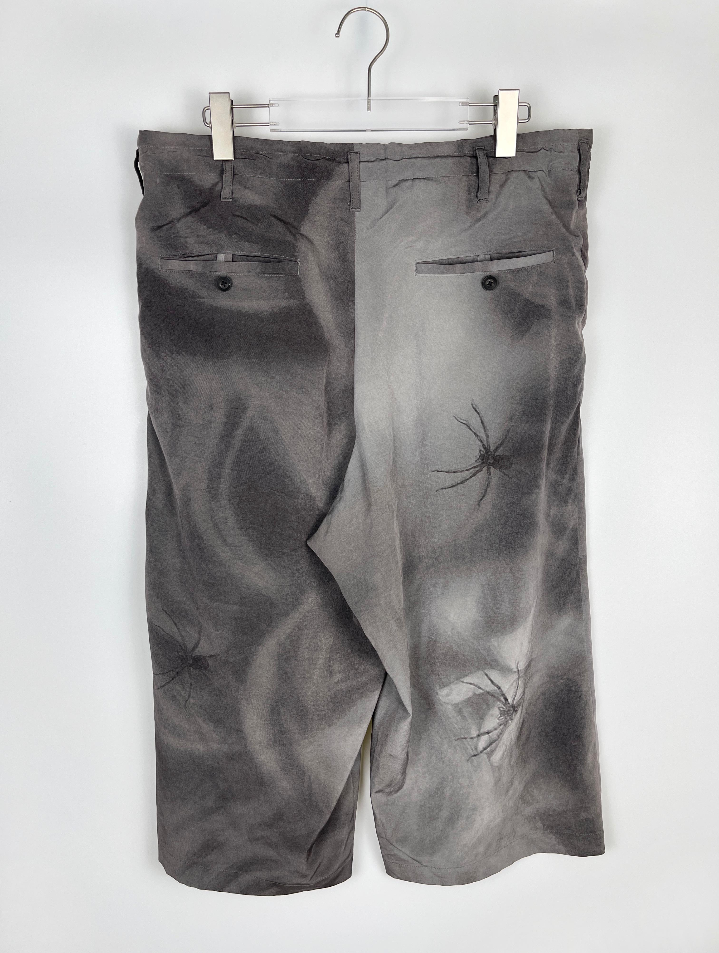 Yohji Yamamoto Pour Homme S/S20 Suzume Uchida Spider Shorts In Excellent Condition For Sale In Seattle, WA