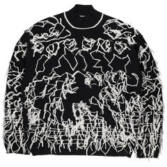 Vintage Yohji Yamamoto Pour Homme SS1993 Crocodile Sweater