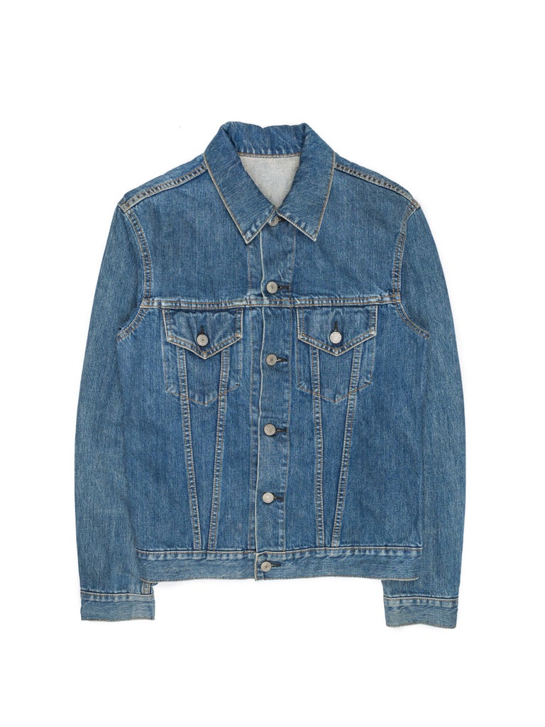 Yohji Yamamoto Pour Homme x Spotted Horse SS2005 Mermaid Trucker Jacket For  Sale at 1stDibs