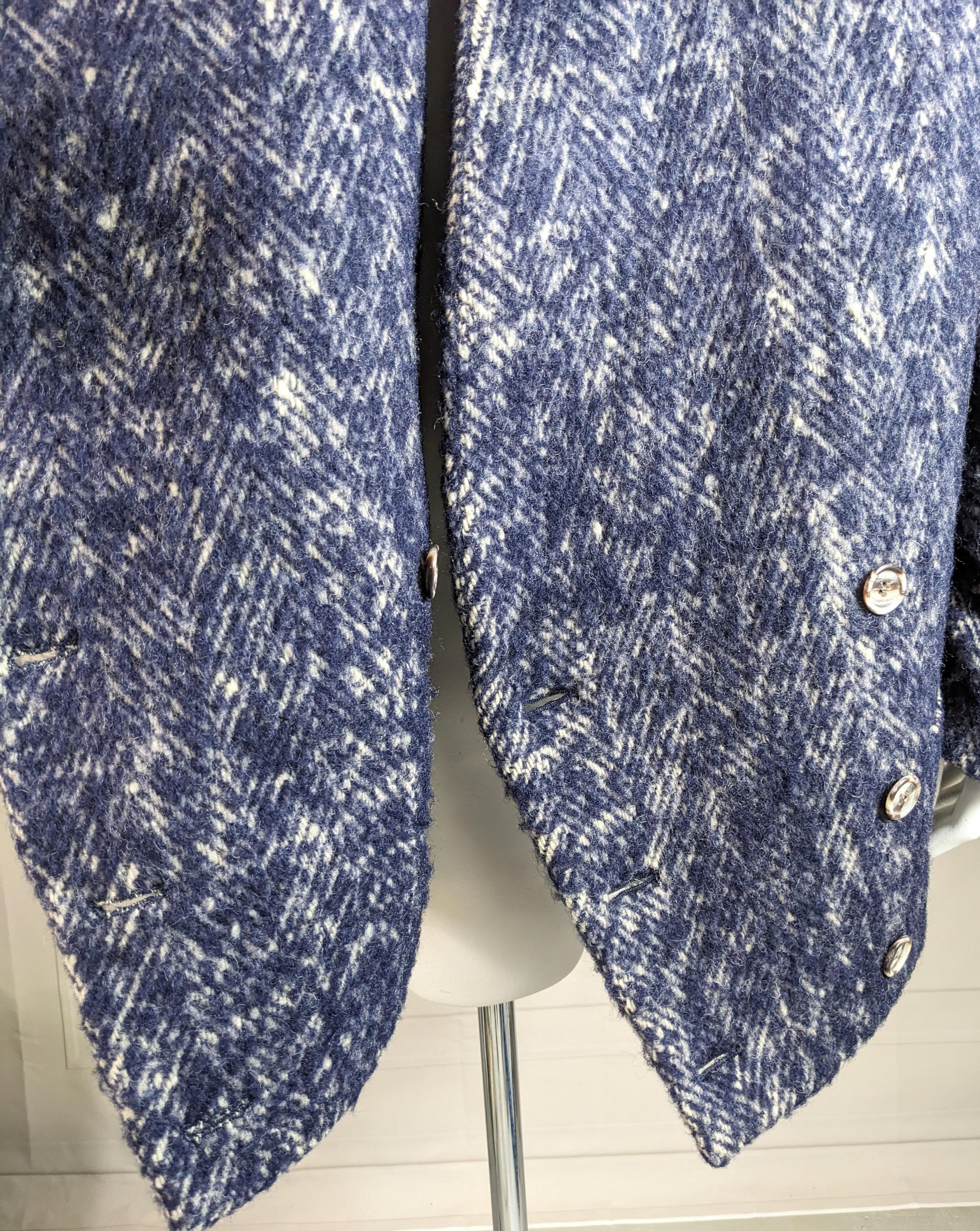 Women's or Men's Yohji Yamamoto Rare Early Tweed Jacket  For Sale