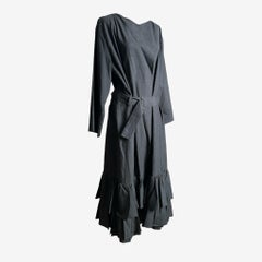Yohji Yamamoto S/S 1999 Linen Frilled Coat