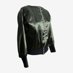 Yohji Yamamoto S/S 2002 Silk Military Bomber Jacket