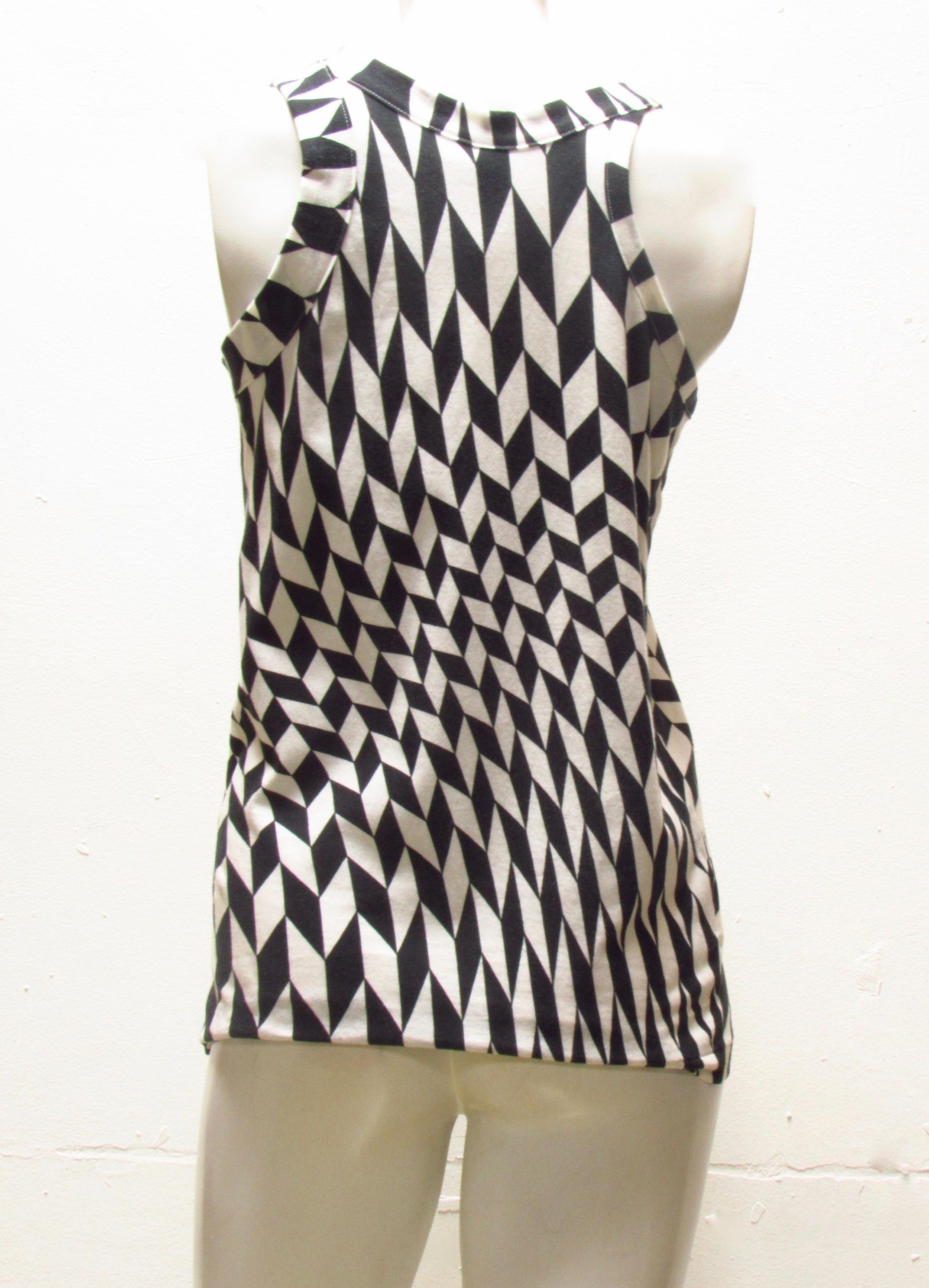 Yohji Yamamoto Rundhalsausschnitt Tank Top Damen im Angebot