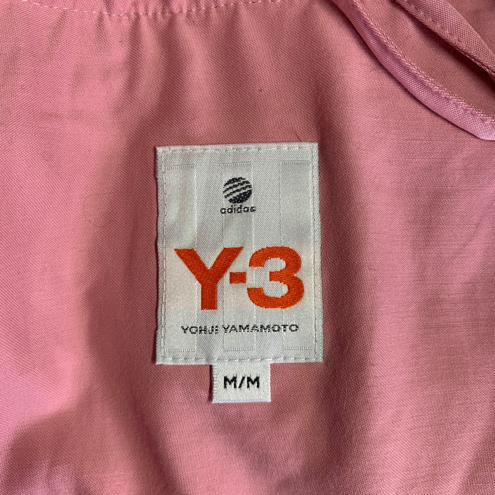YOHJI YAMAMOTO Size M Pink Solid One pocket Mid-Calf Skirt 2