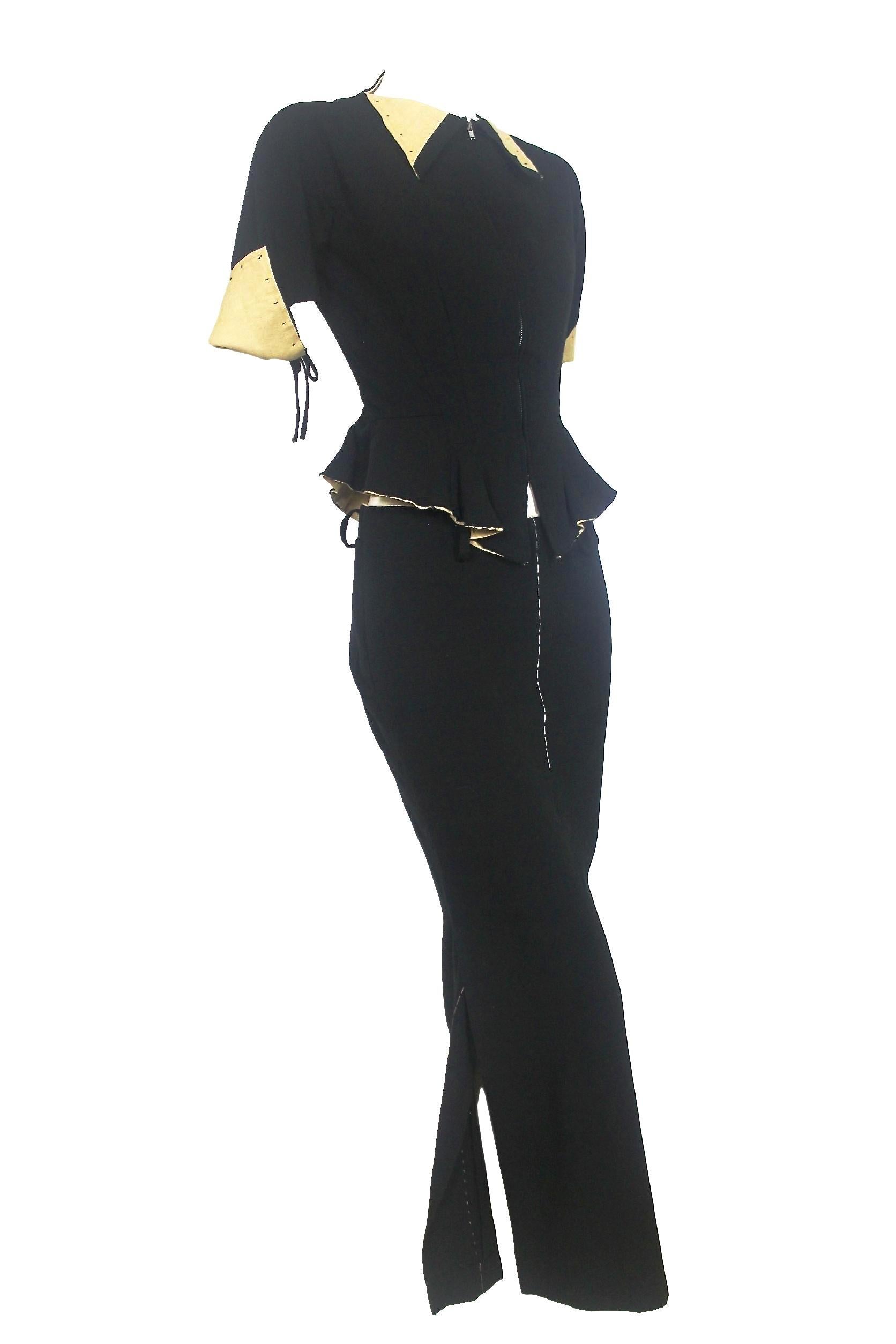 Yohji Yamamoto - Abito con gonna primavera/estate 2000 in vendita 14