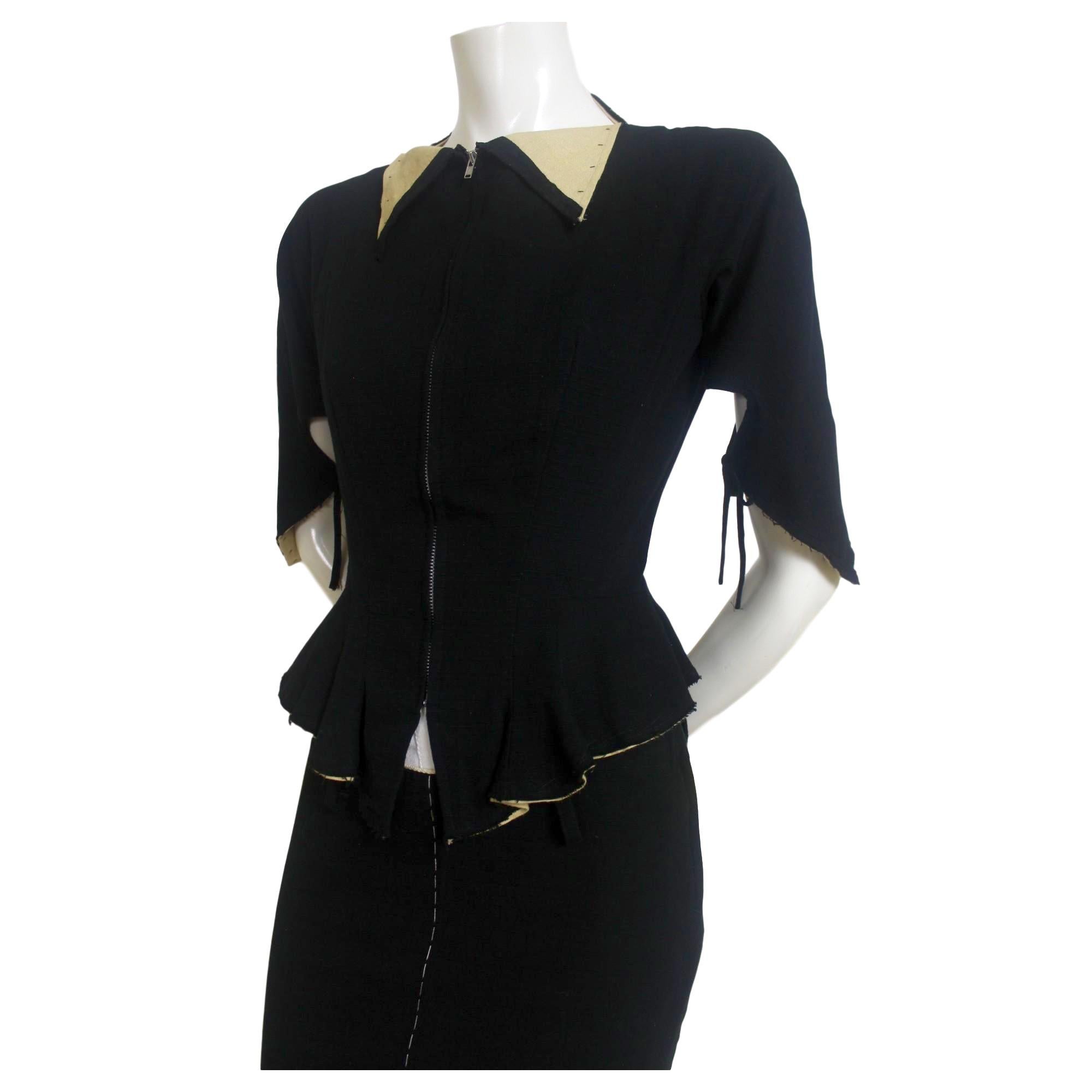Donna Yohji Yamamoto - Abito con gonna primavera/estate 2000 in vendita