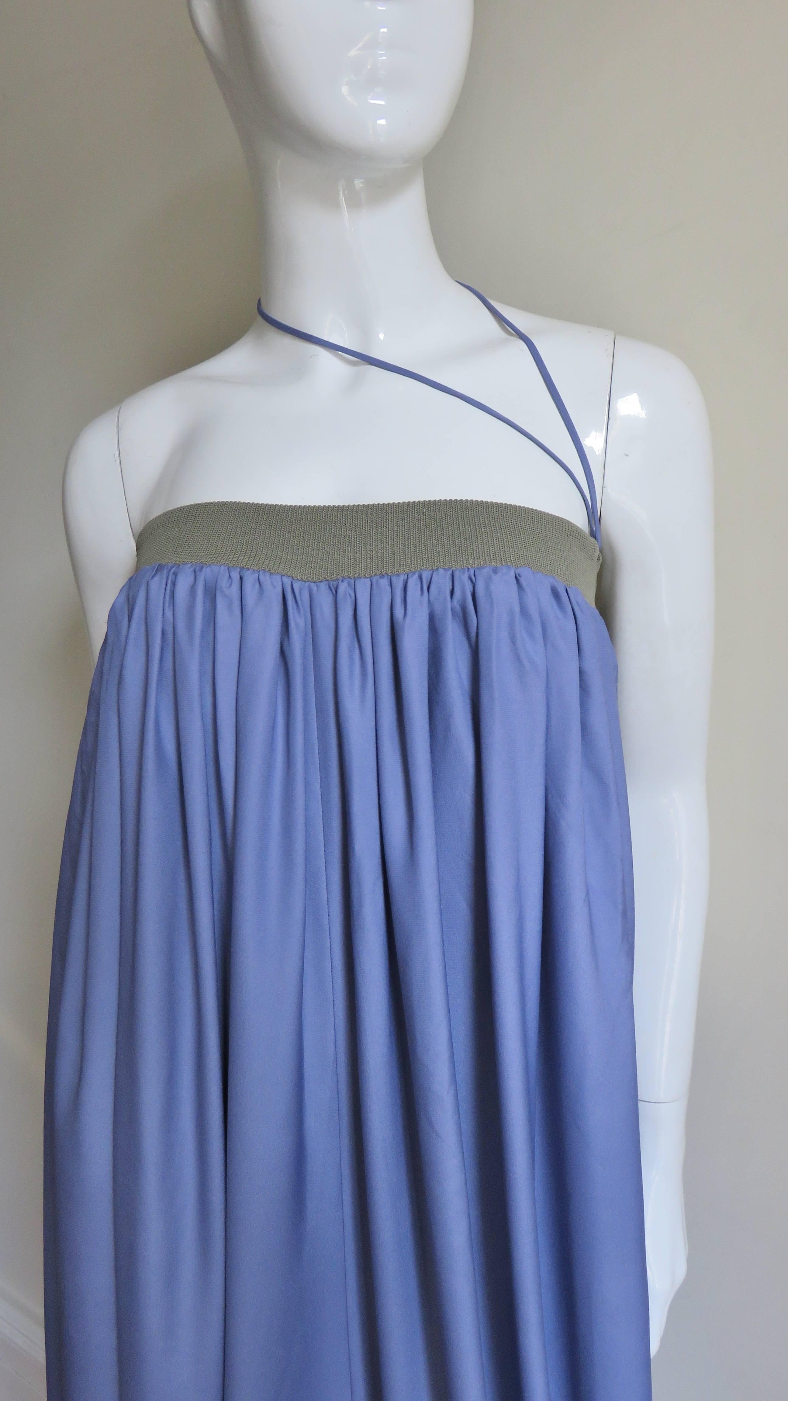Yohji Yamamoto New S/S 2002 Strapless Harem Jumpsuit In New Condition In Water Mill, NY