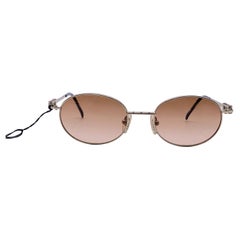 Yohji Yamamoto Lunettes de soleil vintage ovales unisexe menthe 51-6105 49/18 140mm