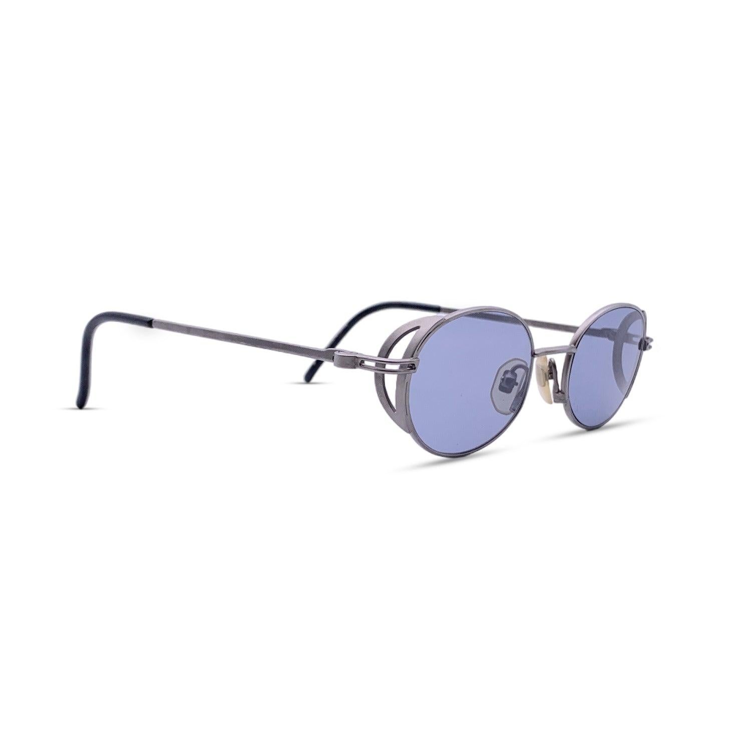 Yohji Yamamoto Vintage Unisex Mint Oval Sunglasses 51-5101 48/19 138mm In Excellent Condition In Rome, Rome