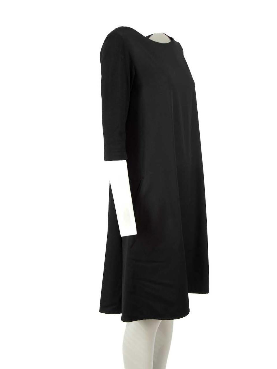 CONDITION is Very good. Minimal wear to dress is evident. Minimal wear to fabric with small plucks to the weave found at back shoulder, front skirt and near the hip at front on this used Y's Yohji Yamamoto designer resale item.
 
 
 
 Details
 
 
