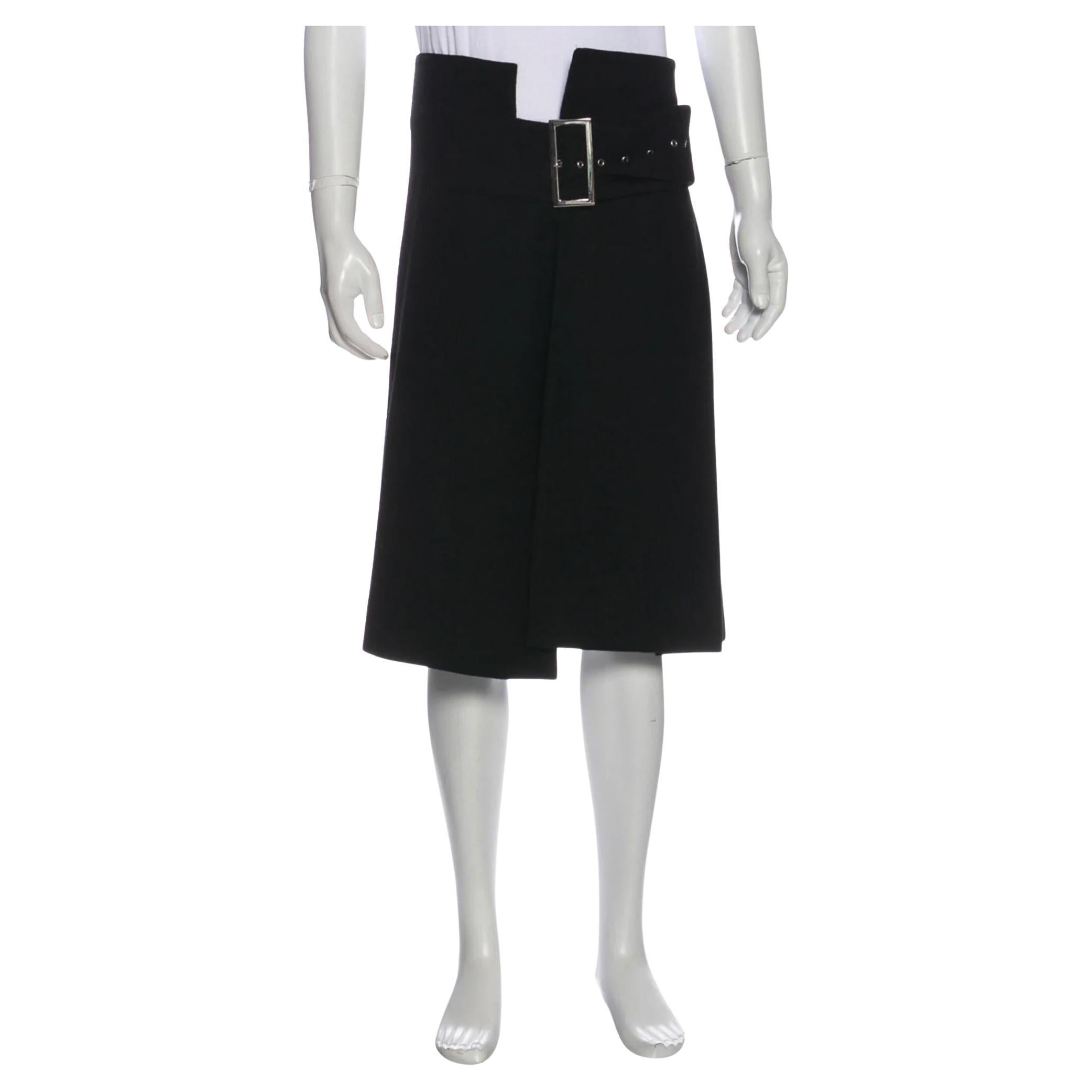 Yohji Yamamoto Wool Jogger Shorts Men's 