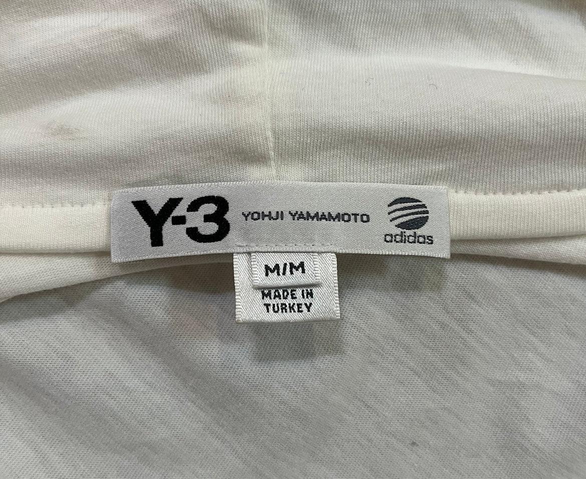 Yohji Yamamoto x Adidas Y-3 White Bubble Hoodie, 2000s In New Condition For Sale In Los Angeles, CA