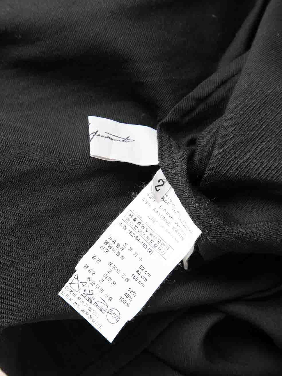 Women's Yohji Yamamoto Y‚Äôs Black Sheer Cold Shoulder Dress Size M For Sale