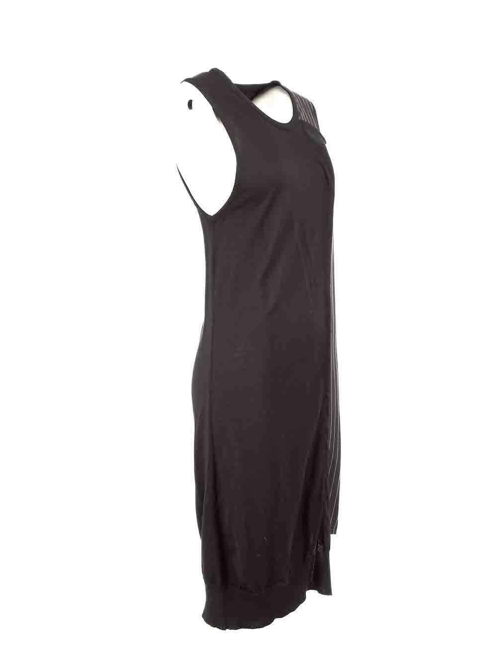 CONDITION is Good. Minor wear to dress is evident. Light wear to knit with one or two negligible plucks found at the front on this used Y's Yohji Yamamoto designer resale item.
 
Details
Black
Synthetic
Knit dress
Sleeveless
Round neck
Knee