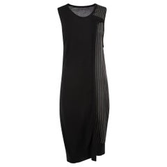 Yohji Yamamoto Y’s Sleeveless Knit Pinstripe Dress Size S Yohji Yamamoto Y’s Sleeveless Knit Pinstripe Dress Size S